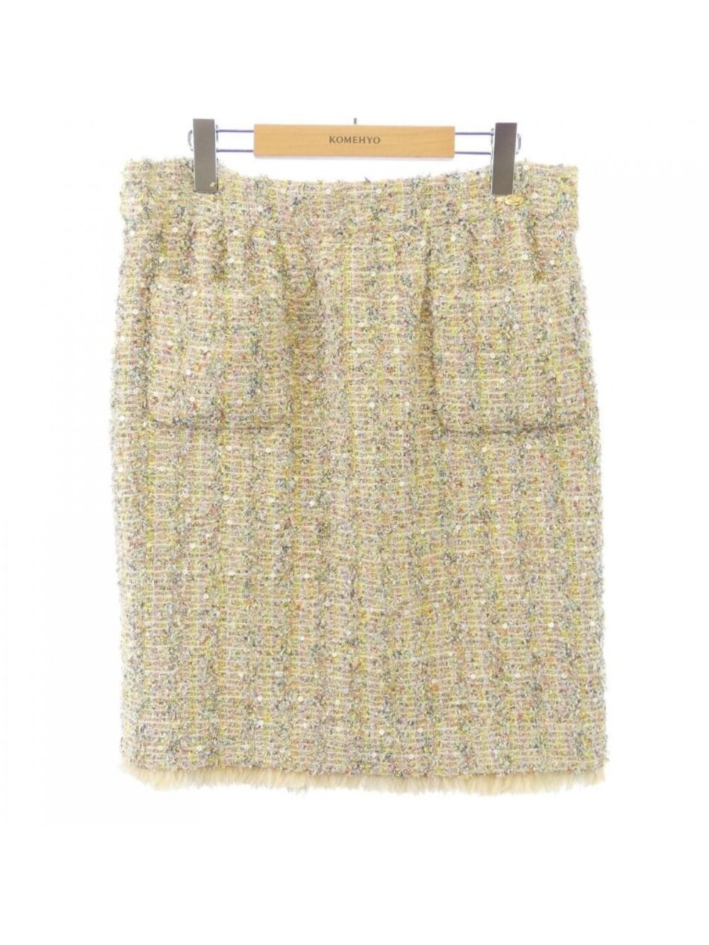 Chanel 11P Skirt White